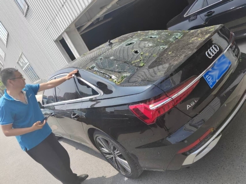 中國大地保險快速應對北京冰雹突襲，高效理賠護航客戶安全